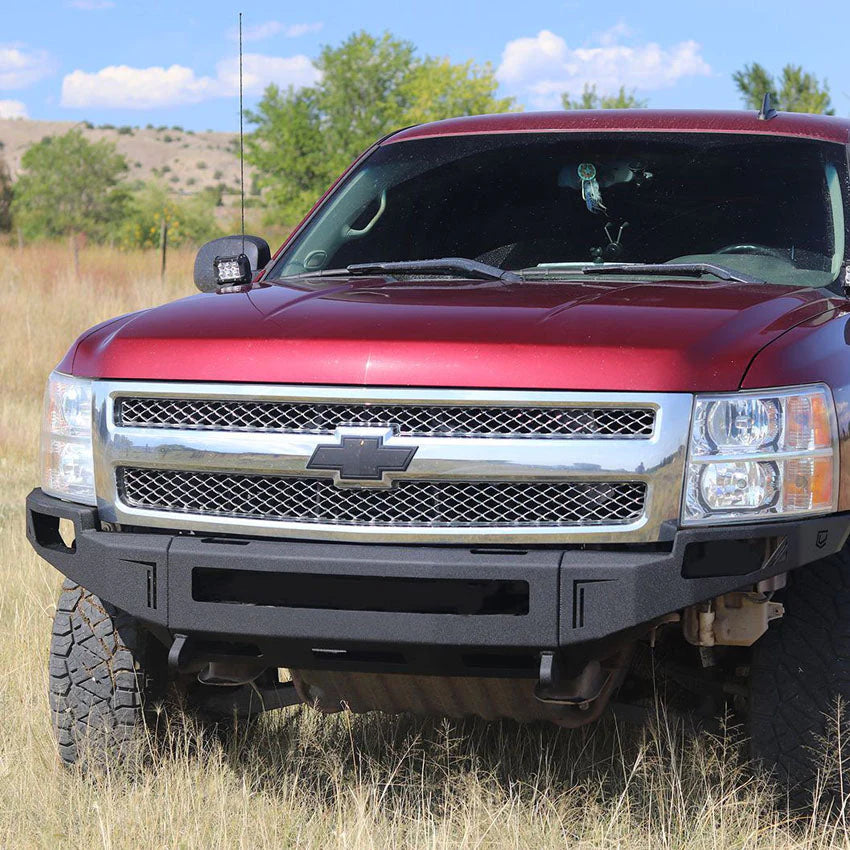 2008-2013 Chevy Silverado 1500 Front Winch Bumper by Chassis Unlimited Baseline Overland