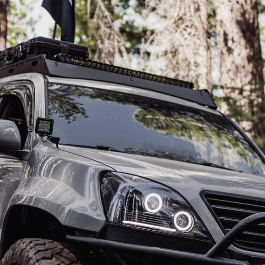 Extreme Stealth Single Row LED Light Bars (All Sizes) with plug and play harness