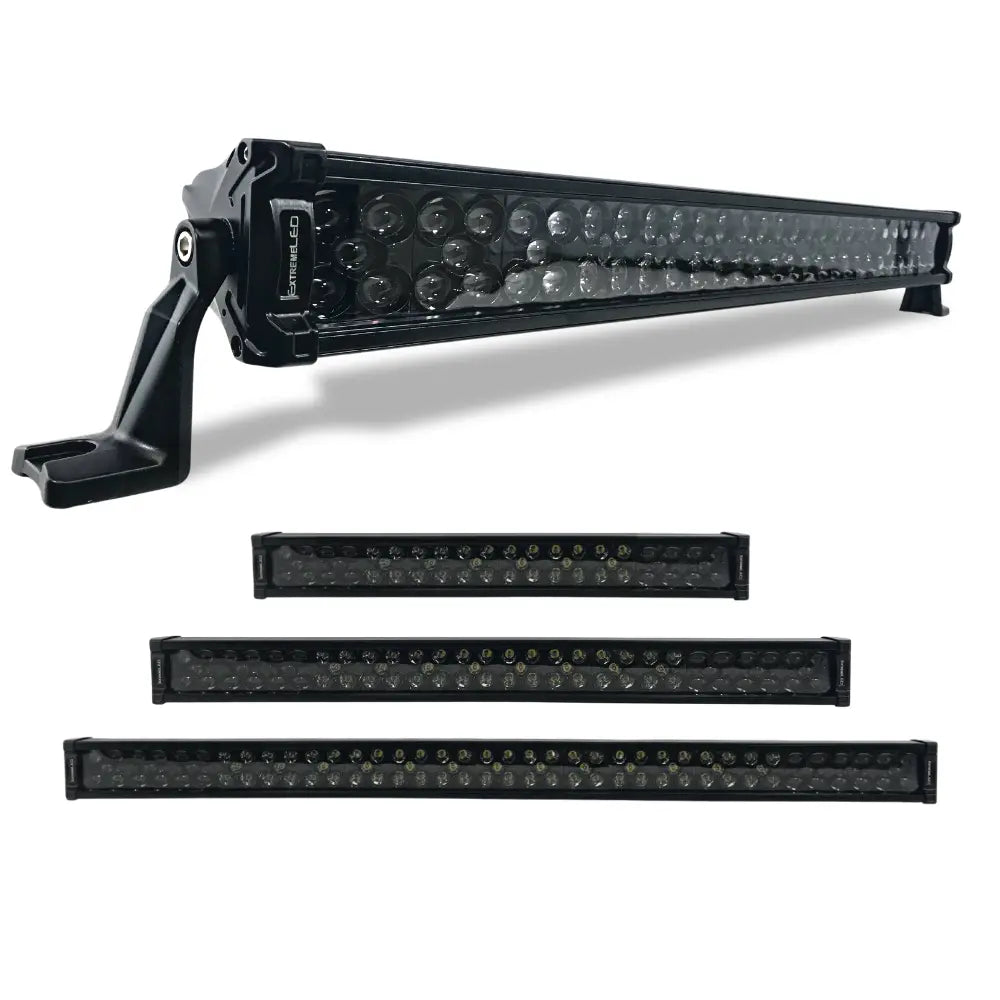 Extreme Stealth Dual Row Series LED Light Bars (All Sizes) with plug and play harness