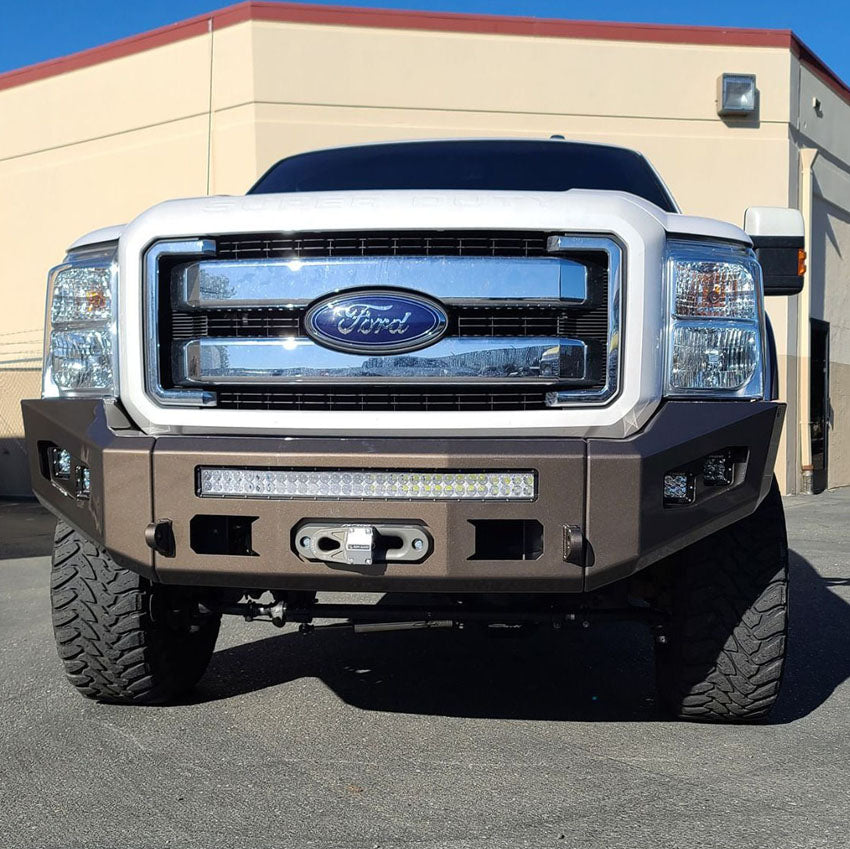 2011-2016 FORD SUPERDUTY F250/F350 ATTITUDE FRONT BUMPER Chassis Unlimited Inc. 