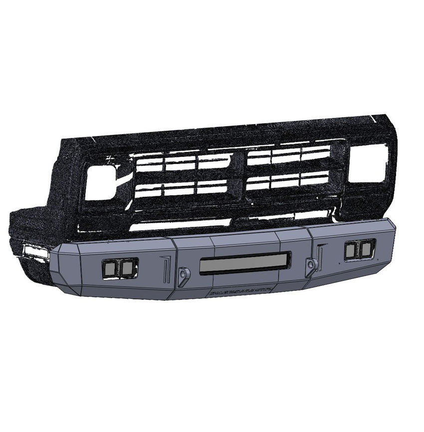 1989-1993 DODGE RAM 250/350 OCTANE FRONT BUMPER Chassis Unlimited Inc. 