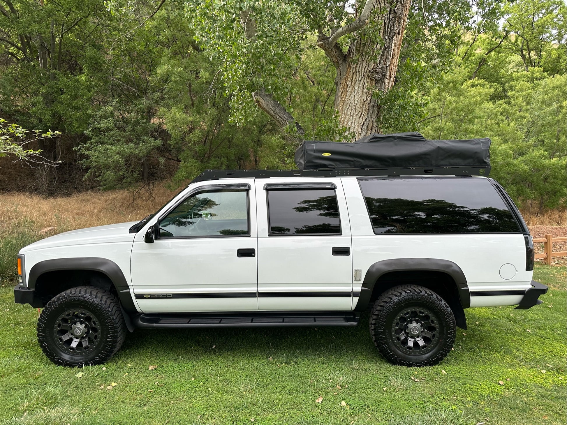 1992-1999 Chevy Suburban Roof Rack Baseline Overland Rooftop Tent  Bumpers