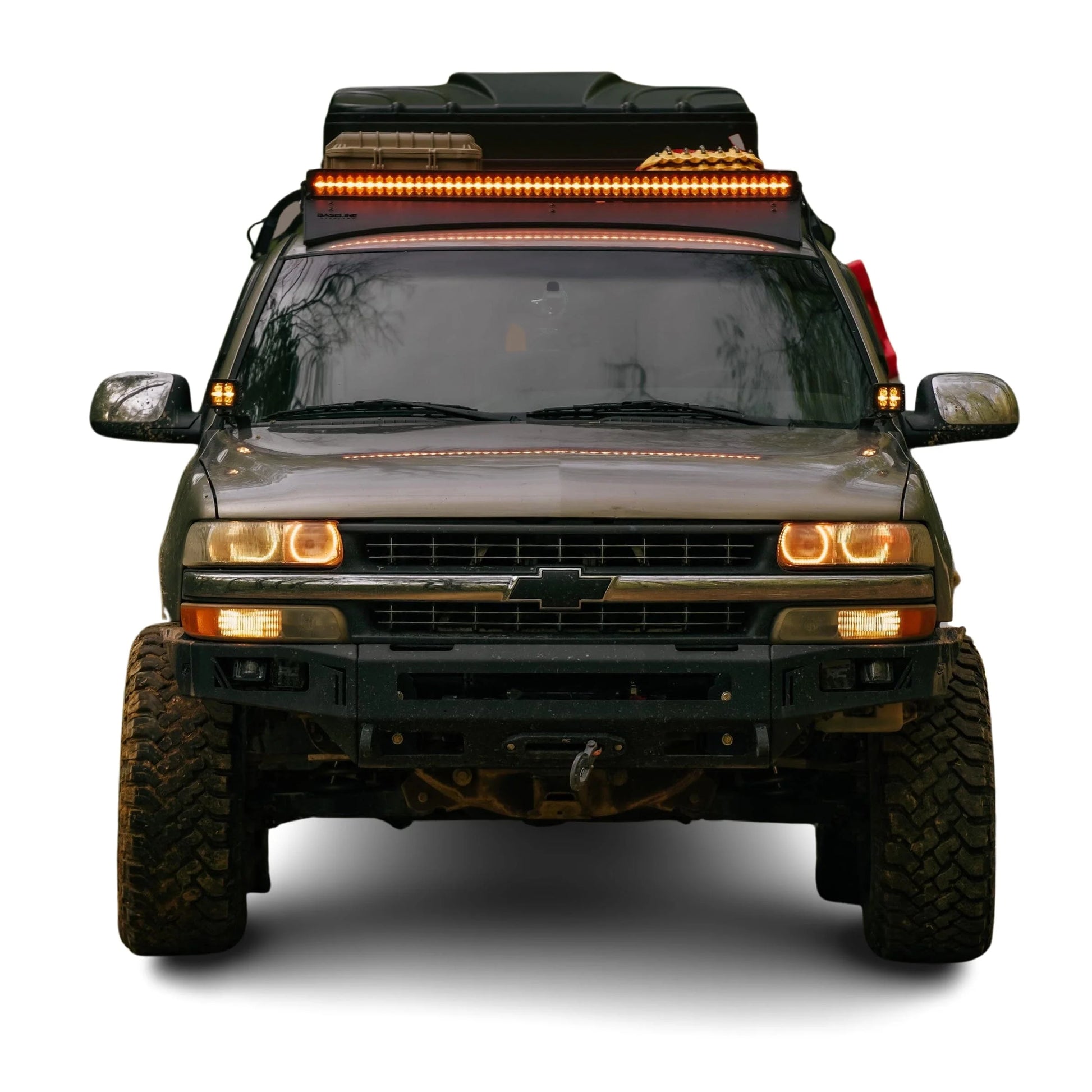 02 Silverado Front Bumper 1999-2002 Chevy Silverado 1500 CHASSIS UNLIMITED OCTANE FRONT WINCH BU