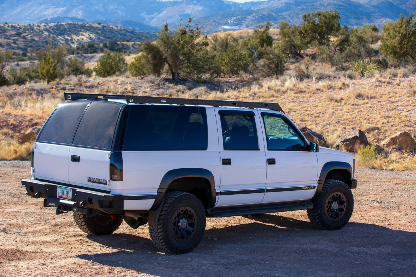 1992-1999 Chevrolet Suburban Rear Octane Bumper by Chassis Unlimited  at Baseline Overland