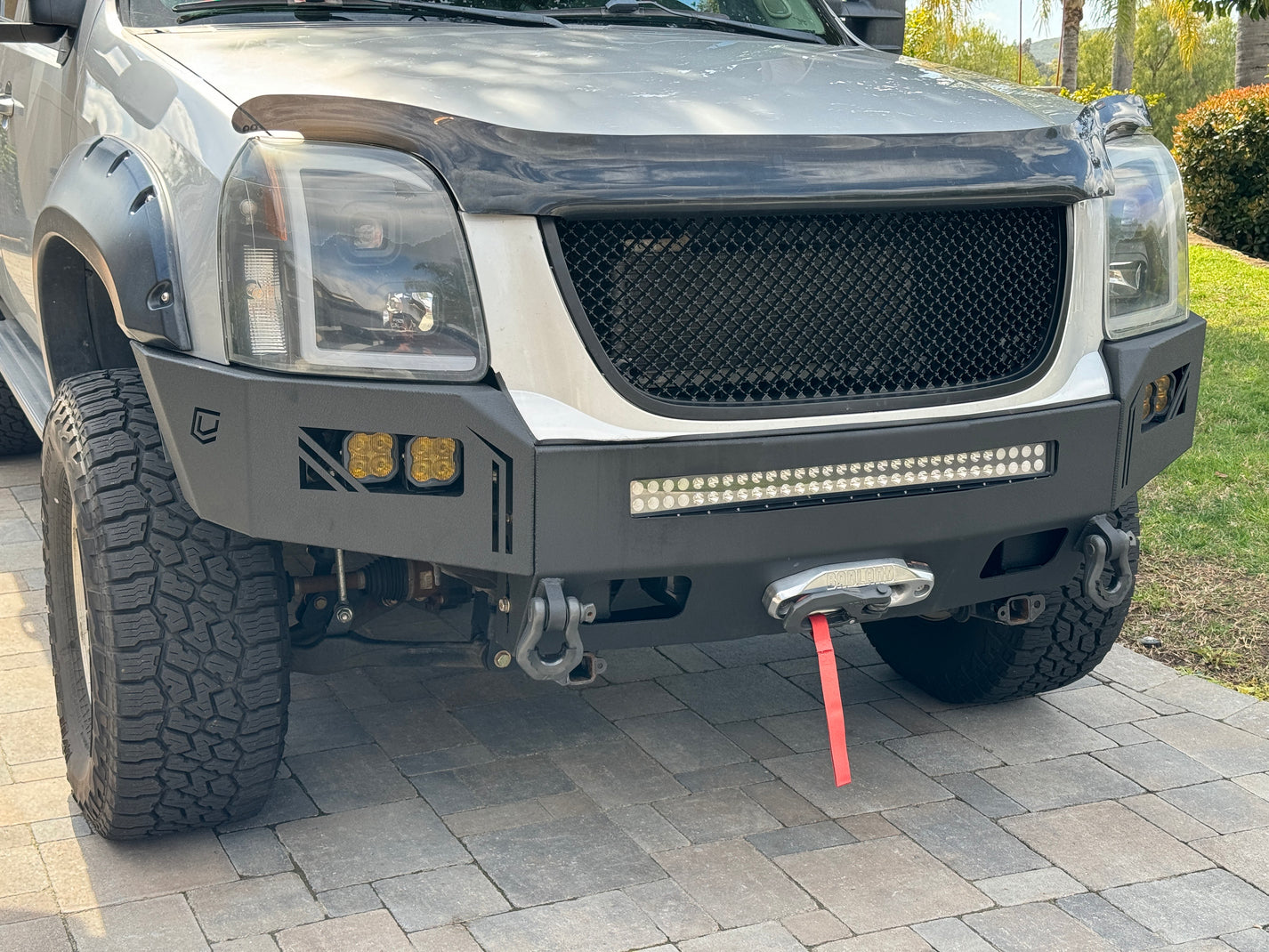 2007-2014 Chevy Suburban 2500 Octane Front Winch Bumper – Baseline Overland