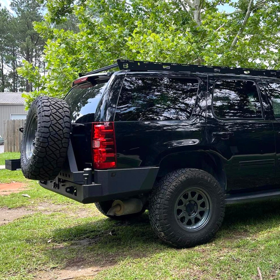 2007-2014 Chevy Tahoe | GMC Yukon HIGH CLEARANCE OCTANE DUAL SWING OUT REAR BUMPER