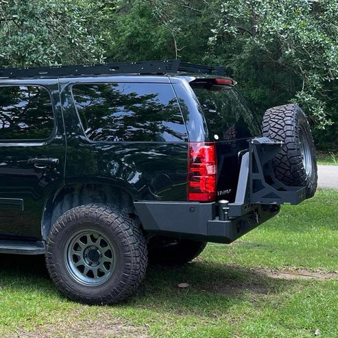 2007-2014 Chevy Tahoe Octane Dual Swing-out Rear Bumper – Baseline Overland