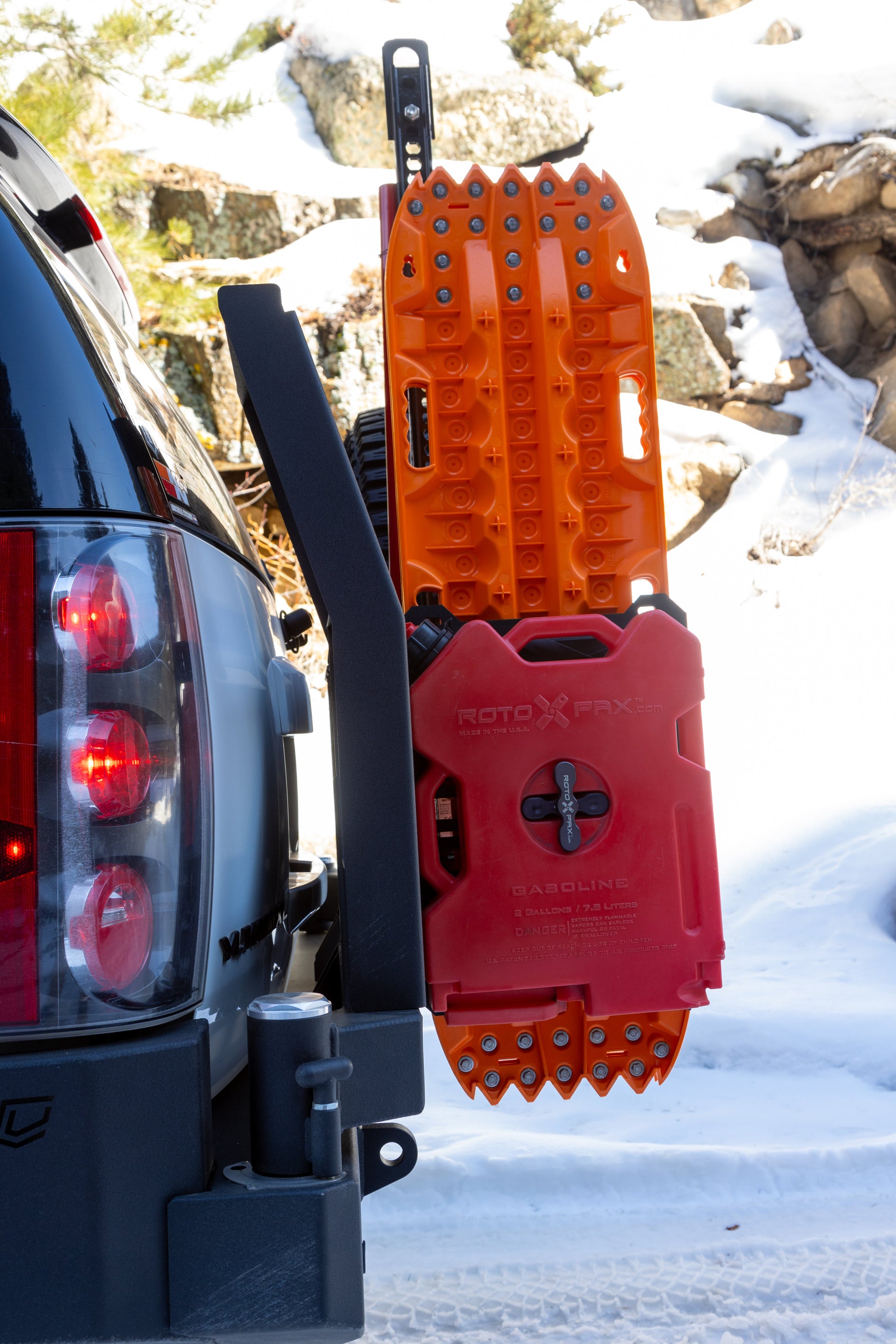 2007-2014 Chevy Suburban Dual Swing Out Bumper Baseline Overland Yukon XL by Chassis Unlimited.