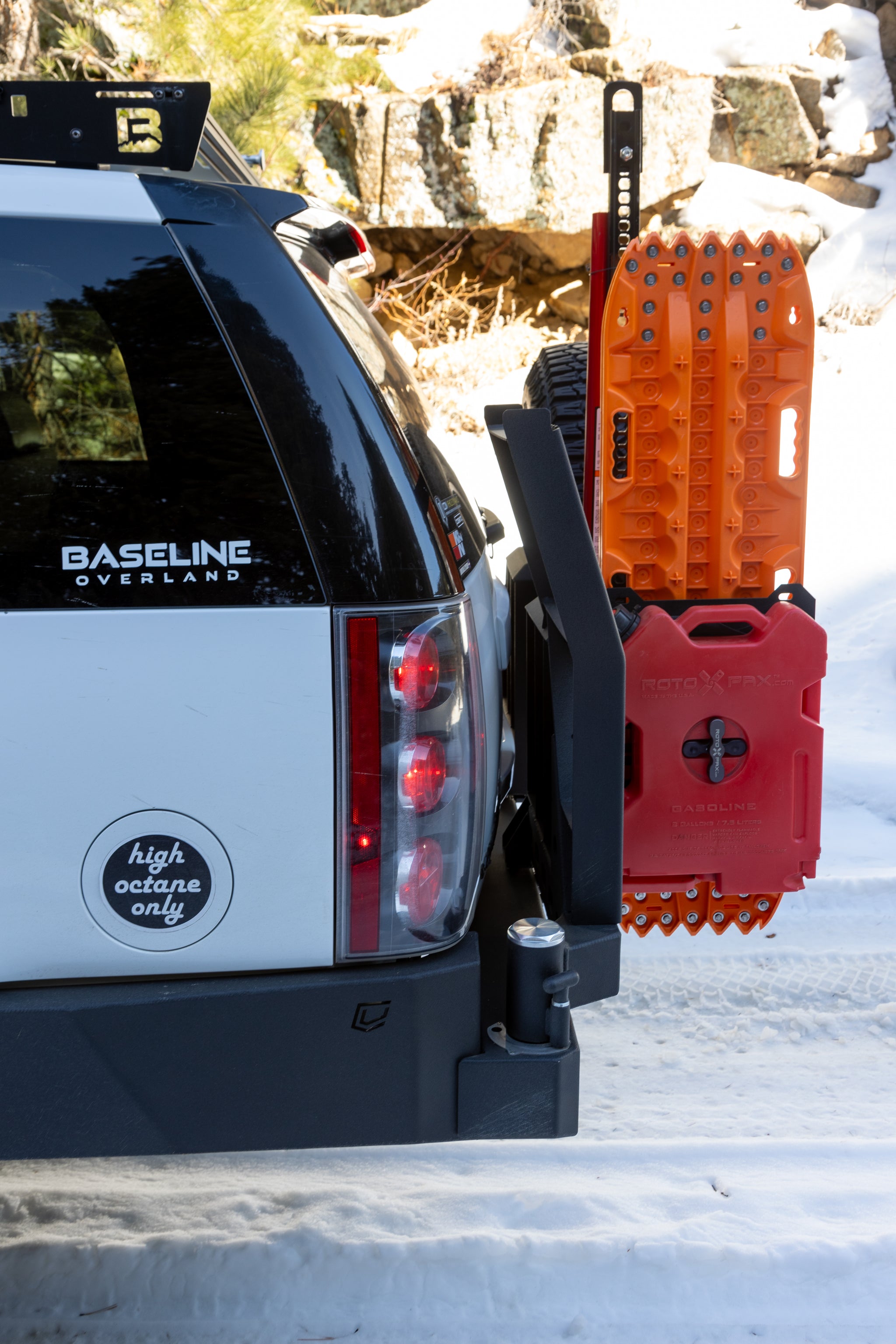 2015-2020 Chevy Suburban Octane Dual Swing Out Rear Bumper – Baseline