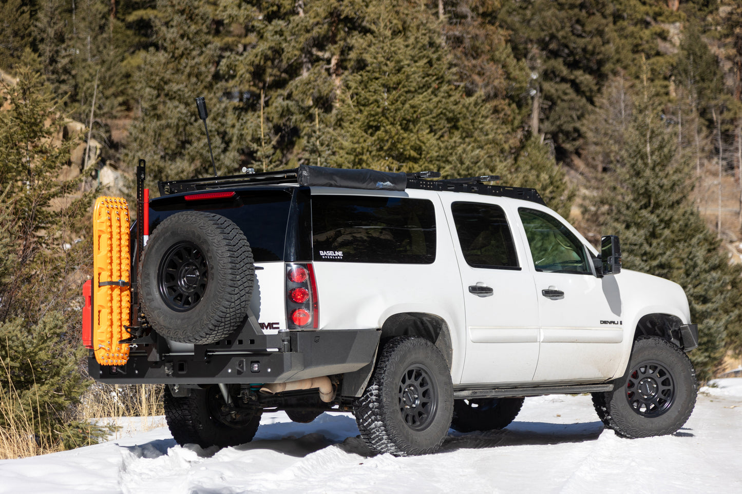 2007-2014 Chevy Avalanche OCTANE HIGH CLEARANCE DUAL SWING OUT REAR BUMPER