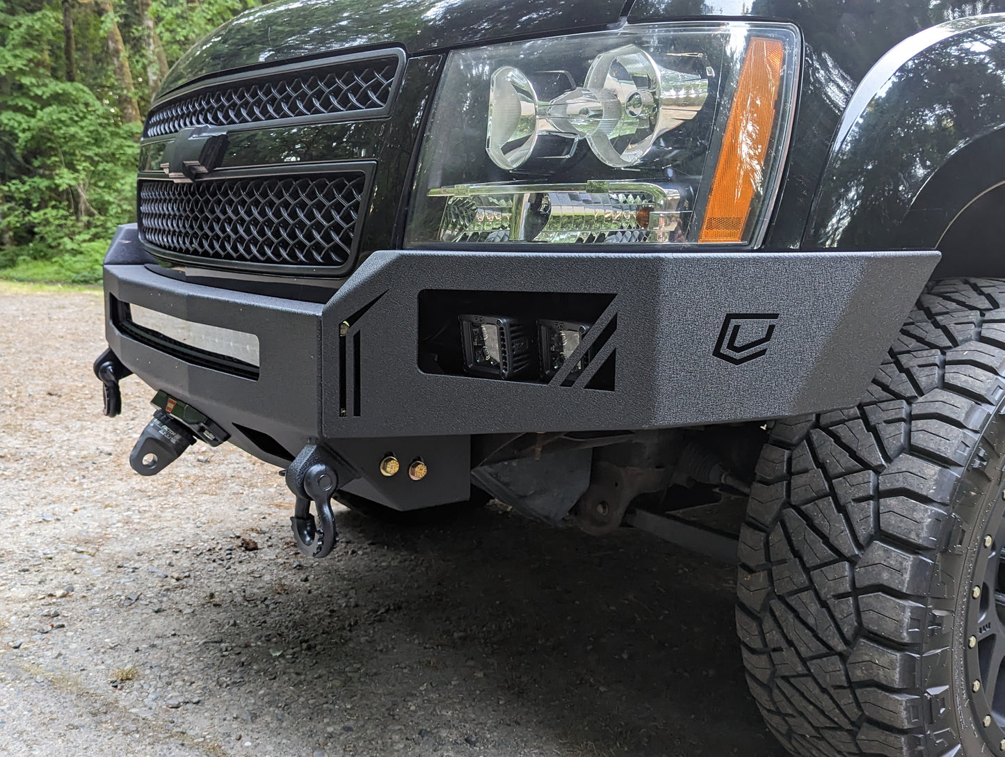 2007-2014 Chevy Tahoe | Suburban | Avalanche CHASSIS UNLIMITED OCTANE FRONT WINCH BUMPER