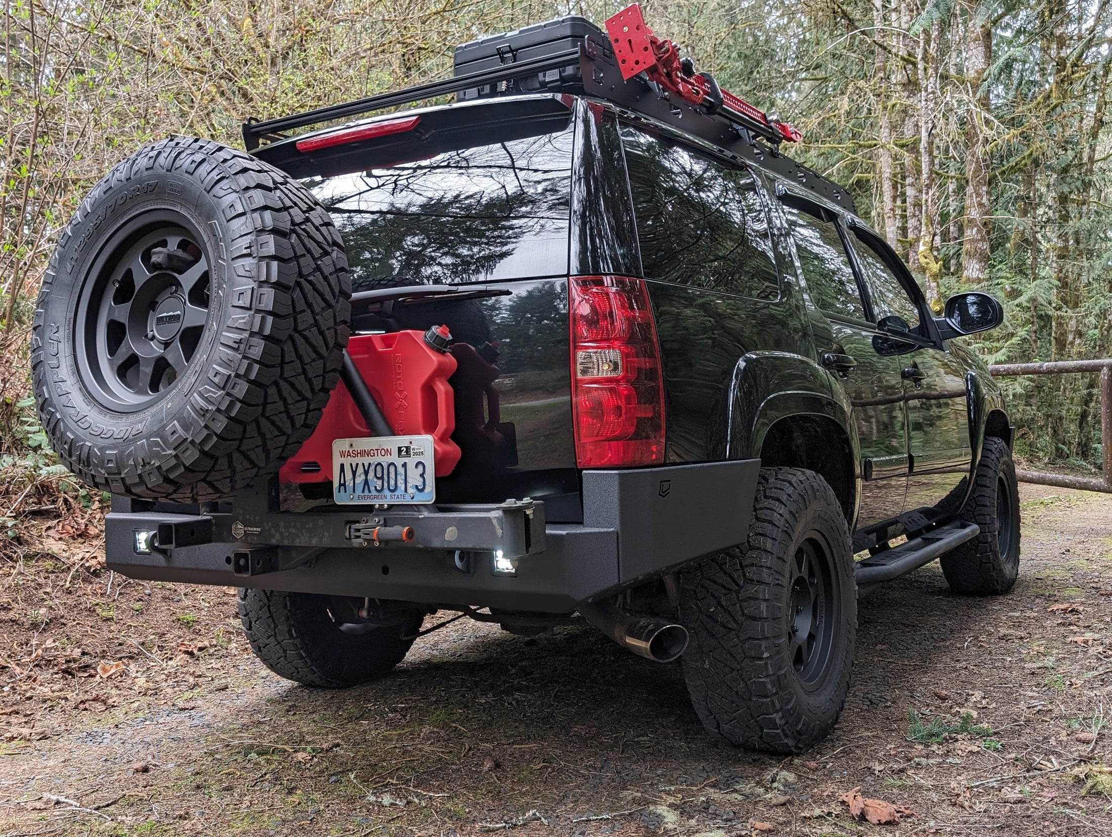 Tahoe Off Road Bumper 2007-2014 Chevy Tahoe | GMC Yukon OCTANE HIGH CLEARANCE REAR BUMPER