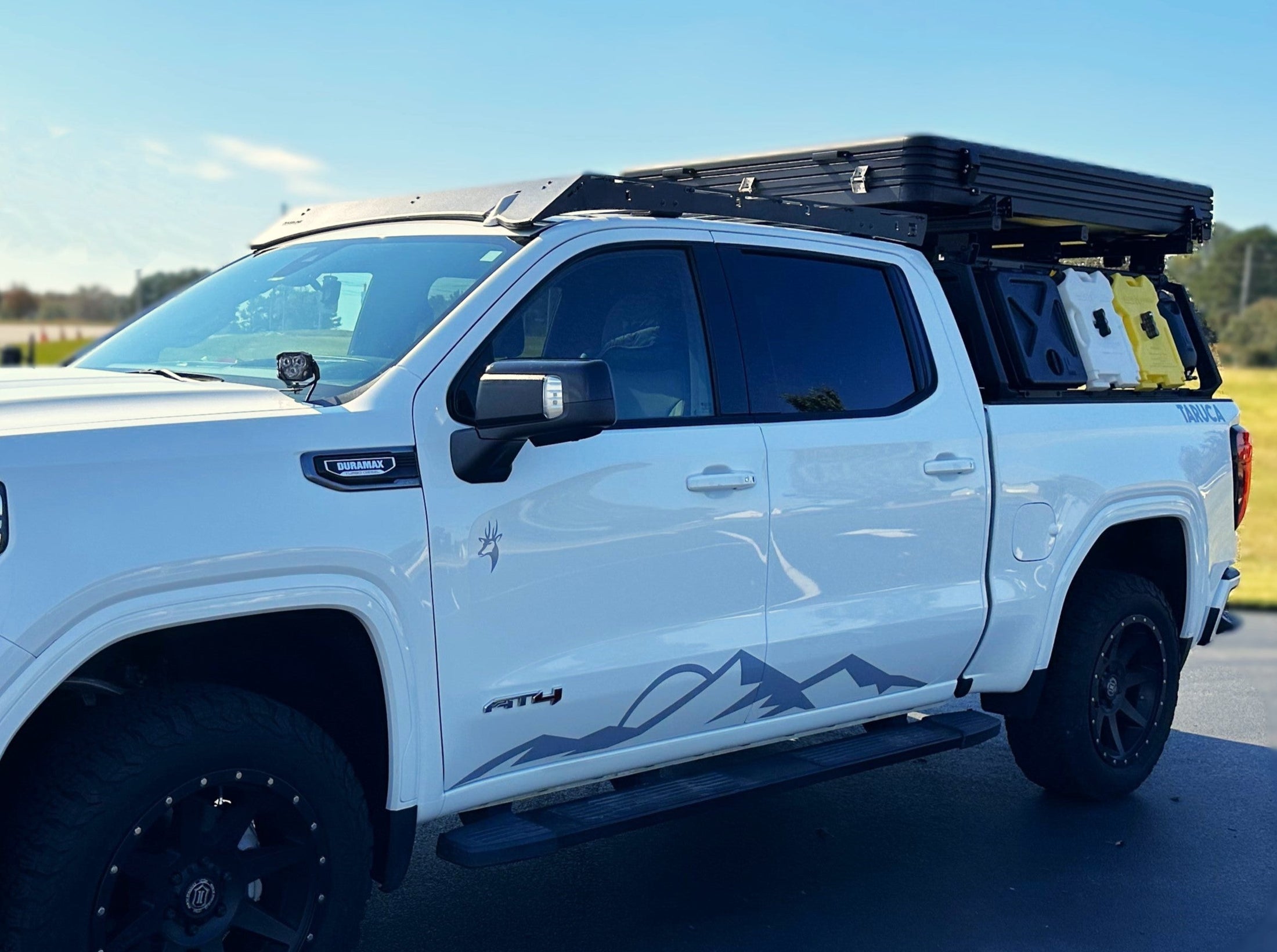 BLEMISHED 2019 2024 Chevy Silverado GMC Sierra Roof Rack Baseline   2019 2024ChevySilveradoRoofRackGMCSierraBaselineOverland 3 B938ca62 757e 4d6d 841d A7f0ae6f718c 2200x 