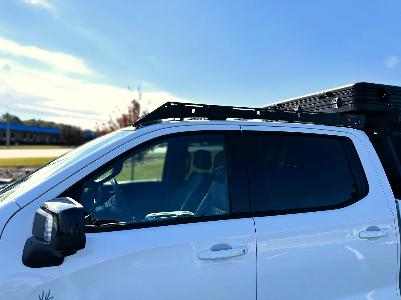 BLEMISHED 2019 2024 Chevy Silverado GMC Sierra Roof Rack Baseline   2019 2024ChevySilveradoRoofRackGMCSierraBaselineOverland 4 1346x 