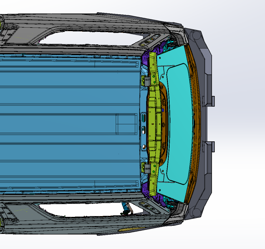 2021- Chevy Suburban Dual Swing Out Rear Bumper