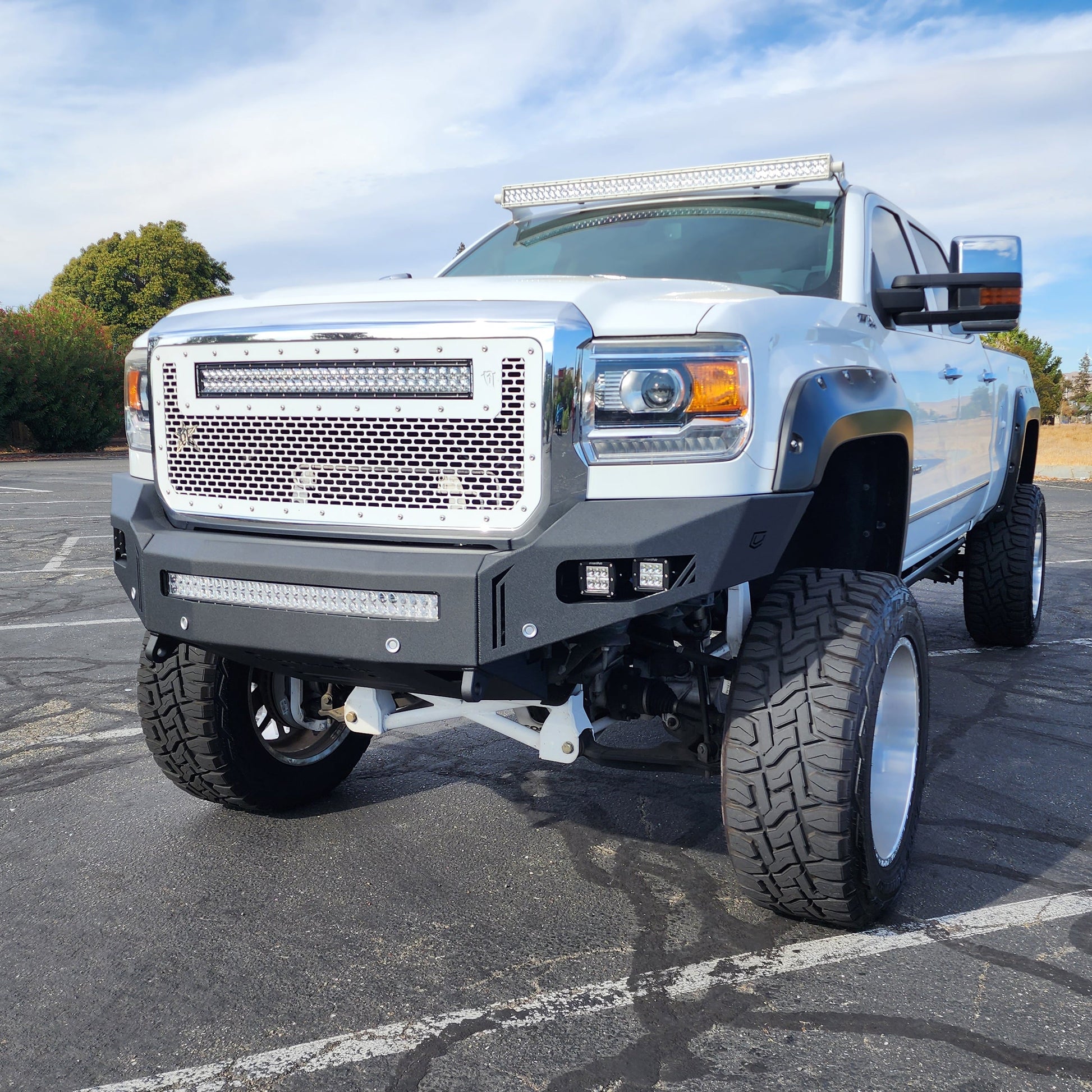 2015-2019 GMC 2500HD/3500HD OCTANE SERIES FRONT BUMPER Chassis Unlimited Inc. 
