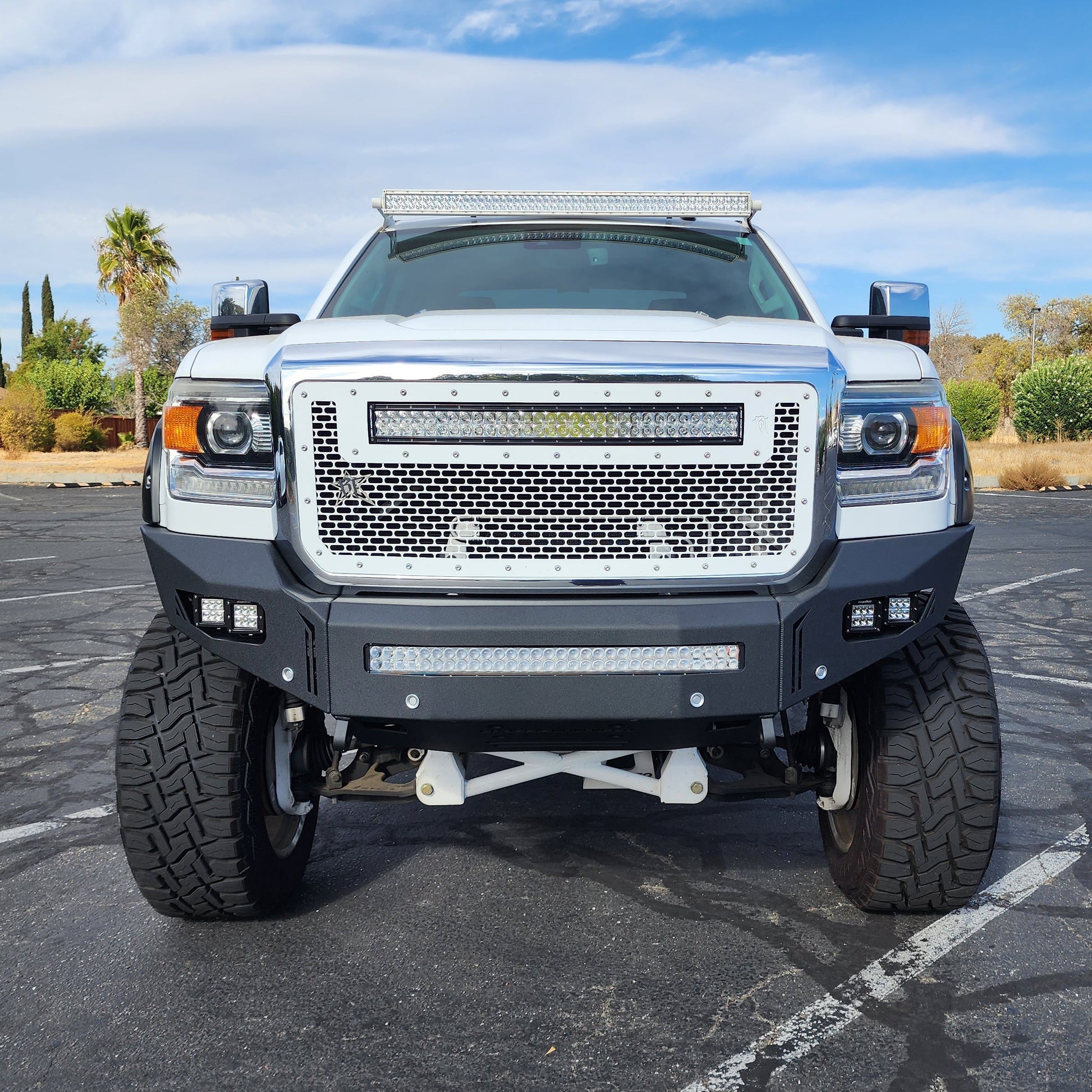 2015-2019 GMC 2500HD/3500HD OCTANE SERIES FRONT BUMPER Chassis Unlimited Inc. 