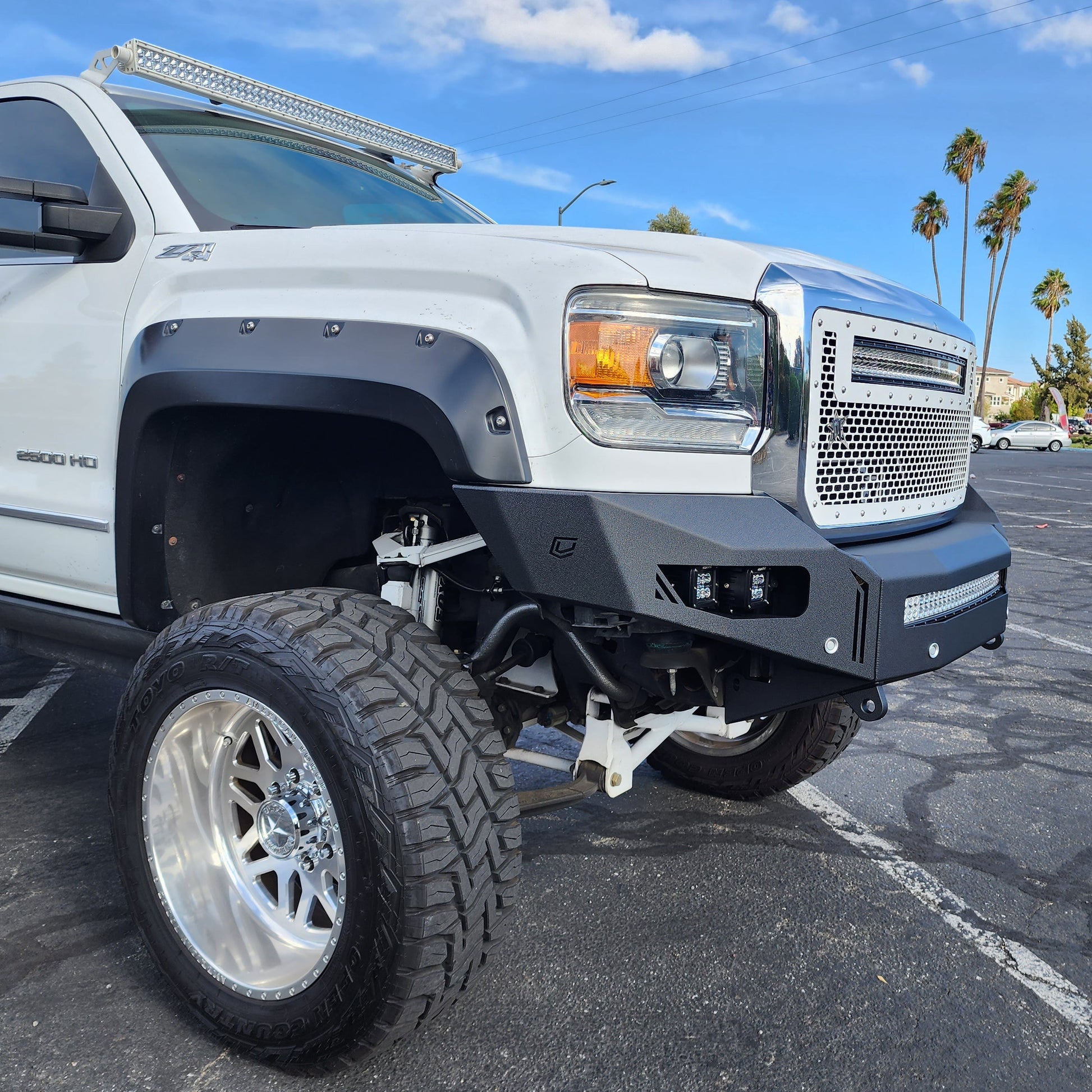 2015-2019 GMC 2500HD/3500HD OCTANE SERIES FRONT BUMPER Chassis Unlimited Inc. 