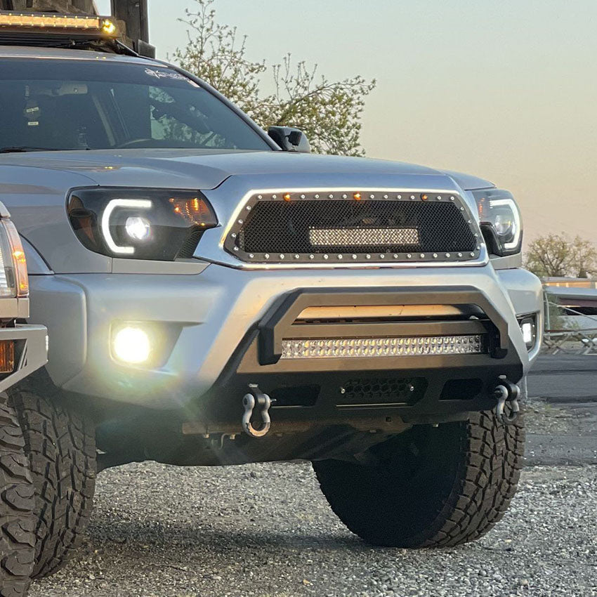 2012-2015 TOYOTA TACOMA PROLITE FRONT WINCH BUMPER Chassis Unlimited Inc. 