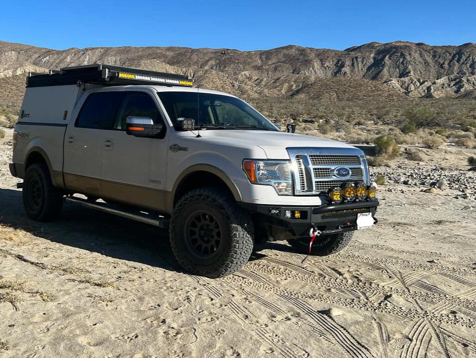 2004-2013 Ford F-150 with GFC Octane Winch Bumper  and Baja Designs Lights Chassis Unlimited