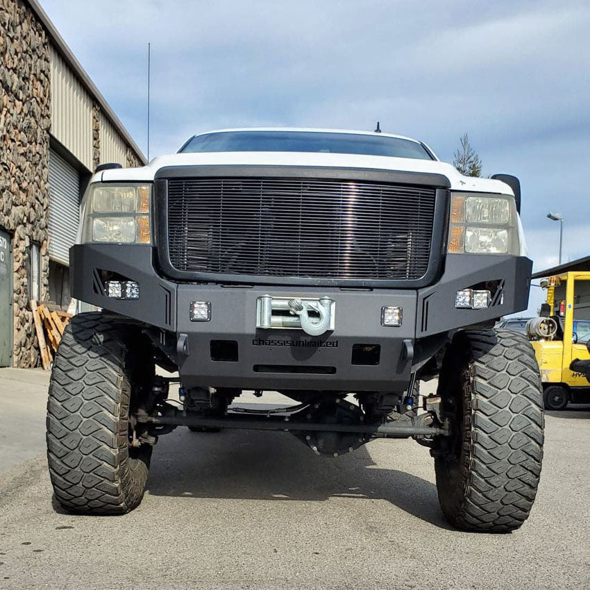 Quality 2007-2010 GMC Front Octane Winch Bumper - Chassis Unlimited