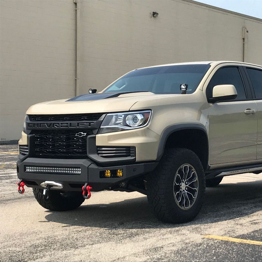 2021+ CHEVY ZR2 COLORADO OCTANE FRONT WINCH BUMPER Chassis Unlimited Inc. 