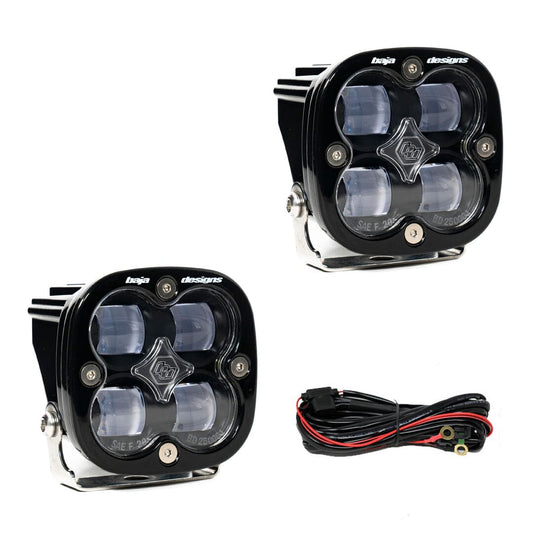 Baja Designs Squadron SAE LED Auxiliary Light Pod Pair - SAE Fog Chassis Unlimited Inc. 