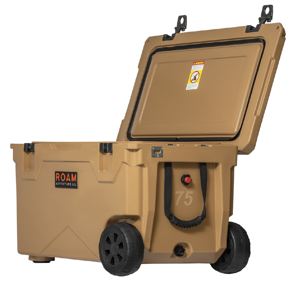 ROAM 75qt Rolling Rugged Cooler