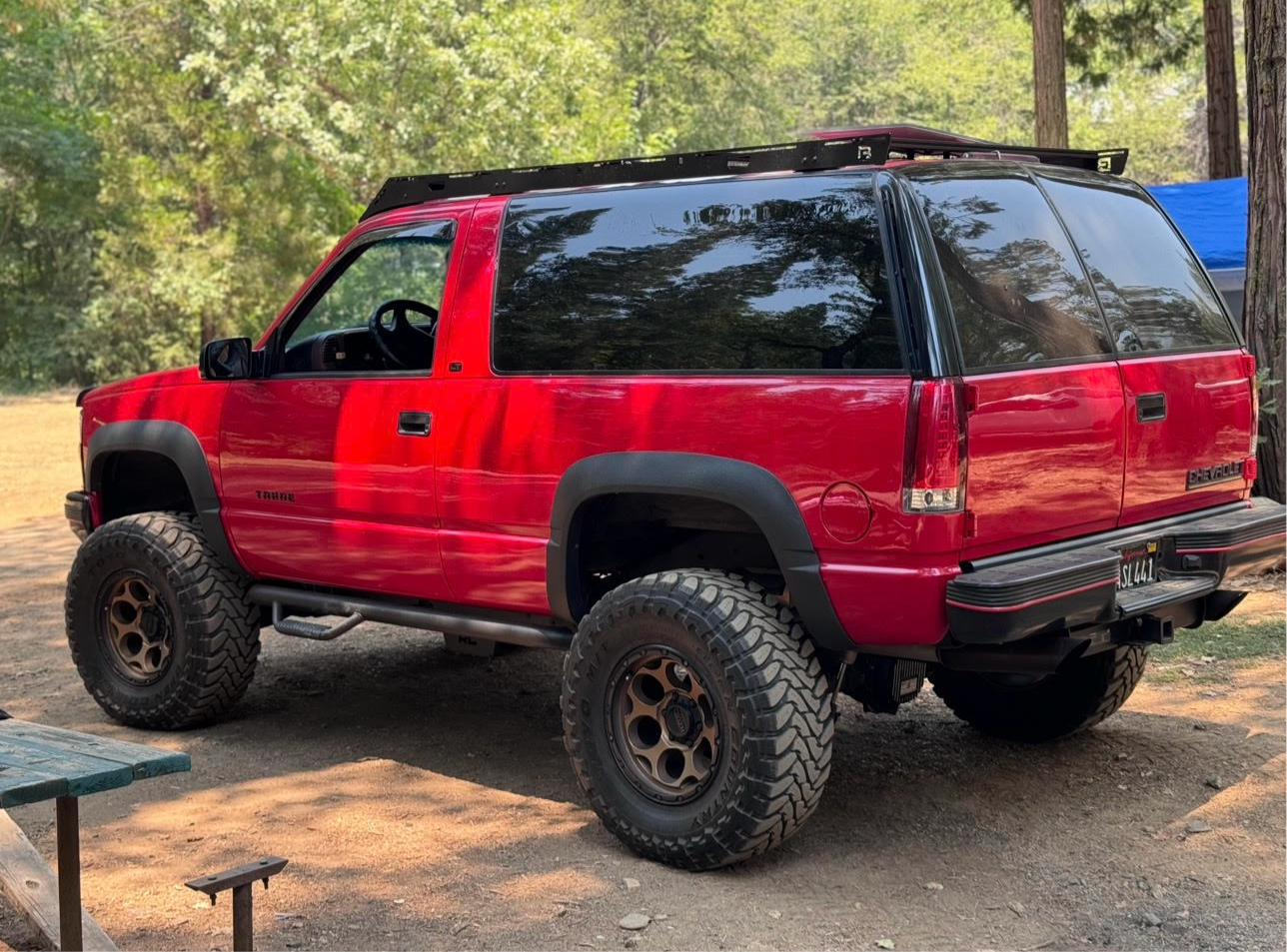 1992-1999 Chevy Tahoe 2 Door Roof Rack Baseline Overland