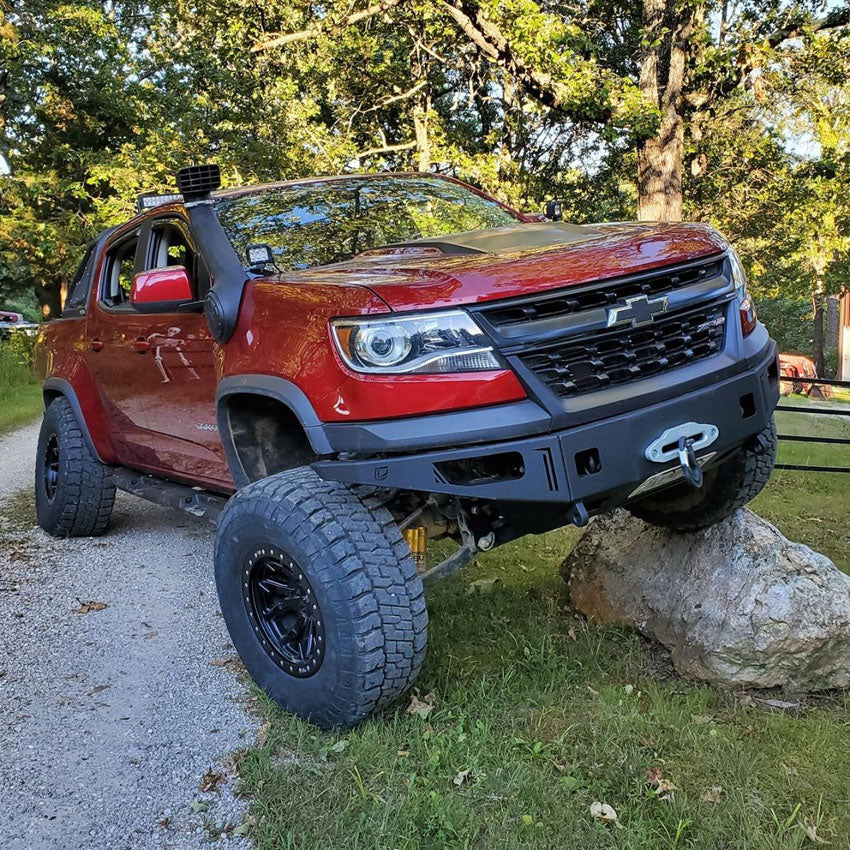 2017-2020 CHEVY ZR2 COLORADO OCTANE FRONT WINCH BUMPER Chassis Unlimited Inc. 