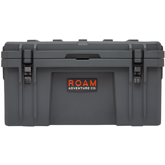 ROAM 82L Rugged Case - medium heavy-duty storage box shown in Slate