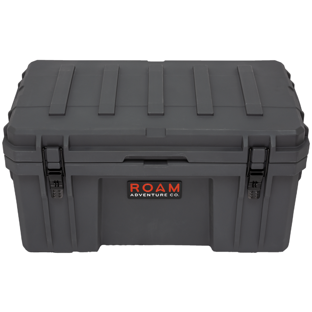 ROAM 82L Rugged Case - medium heavy-duty storage box shown in Slate