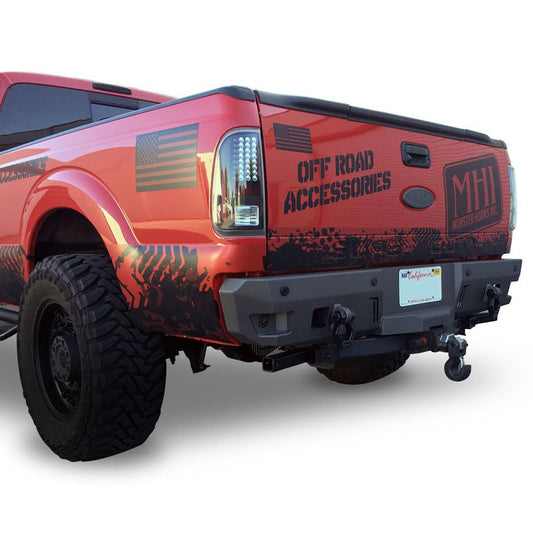 1999-2016 FORD SUPERDUTY F250/F350 OCTANE SERIES REAR BUMPER Chassis Unlimited Inc. 