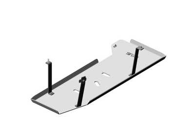 Silverado & Sierra 1500 (2018-2026) Fuel Tank Skid Plate | Crew Cab