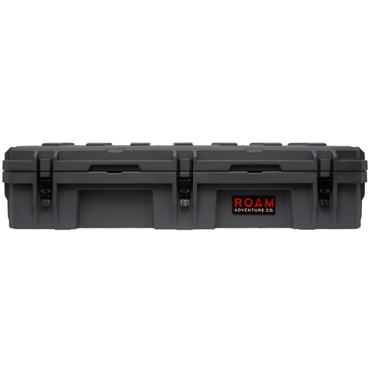 ROAM 95L Rugged Case — large low-profile durable storage box in Slate gray color