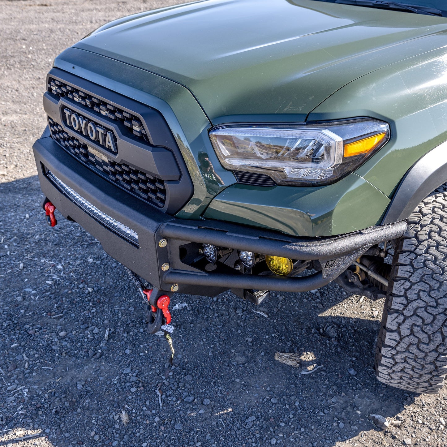 2016-2022 TOYOTA TACOMA DIABLO FRONT WINCH BUMPER Chassis Unlimited Inc. 