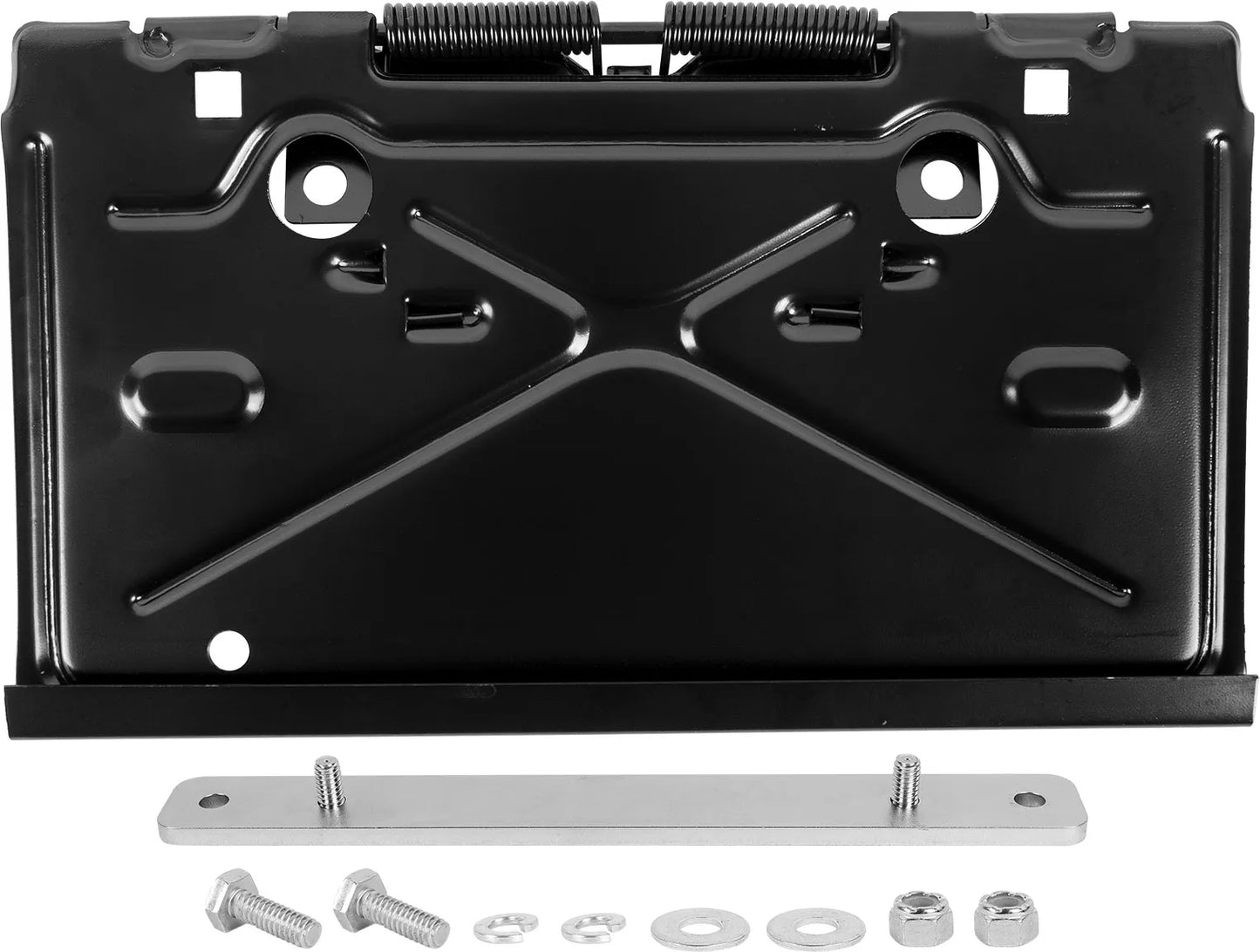 Flip-up License Plate Bracket - With Adapter Plate