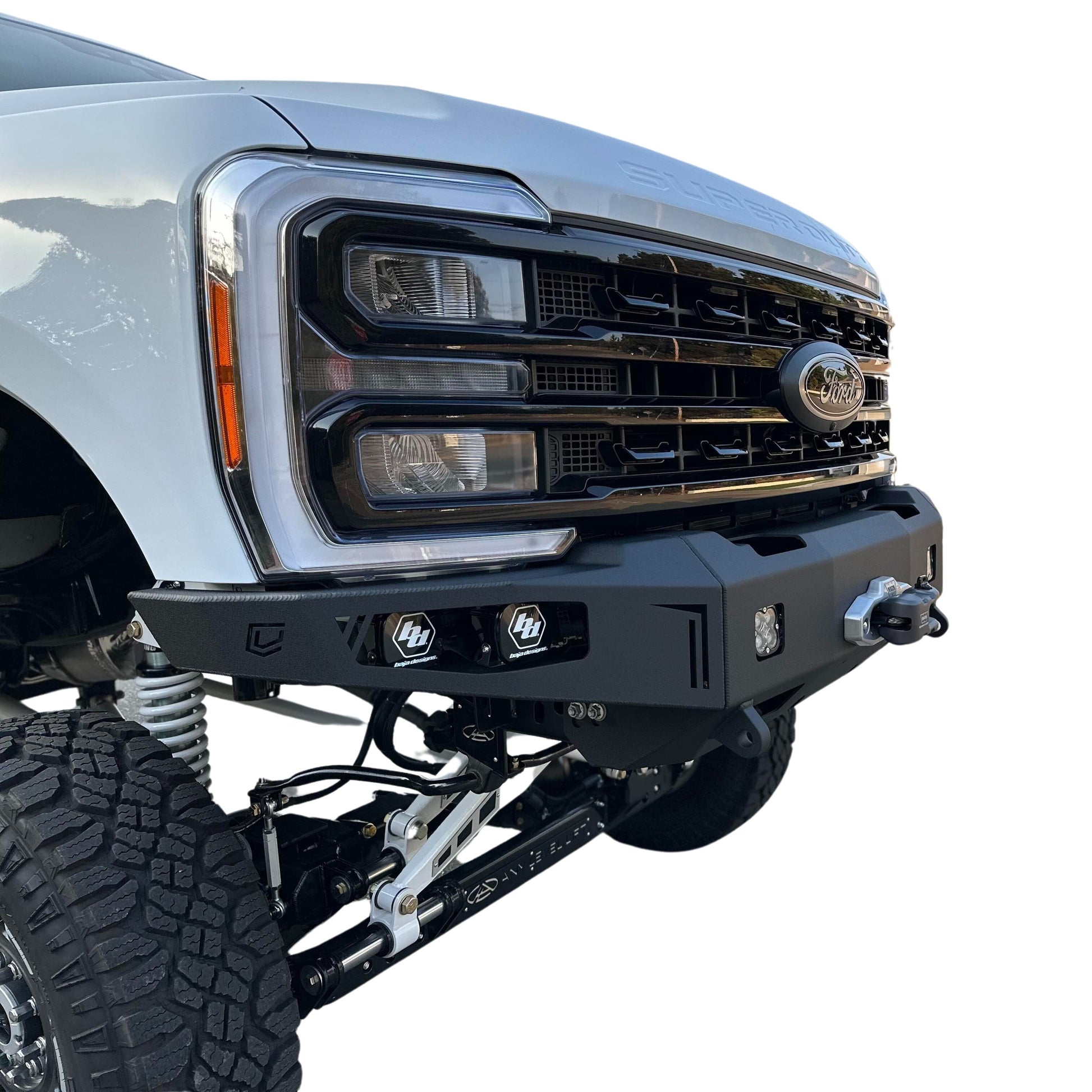 2023+ FORD SUPERDUTY F250/F350 OCTANE SERIES FRONT WINCH BUMPER Chassis Unlimited Inc. 