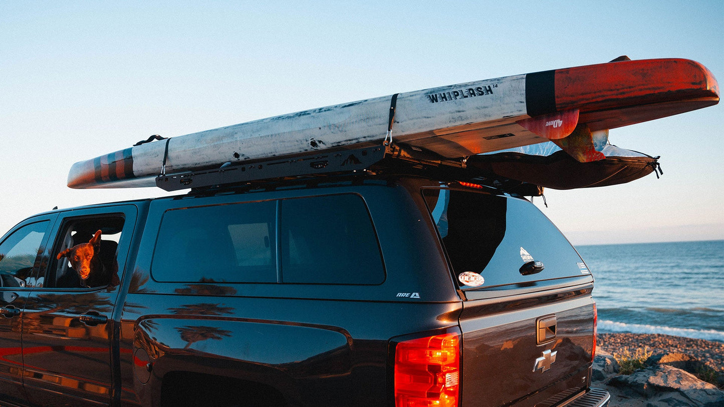 the crows nest (truck topper rack) camper shell roof rack