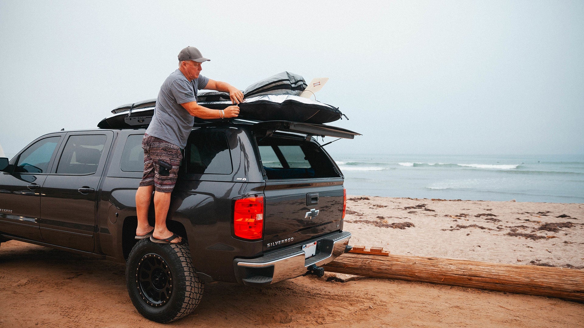 Camper Shell Roof Rack