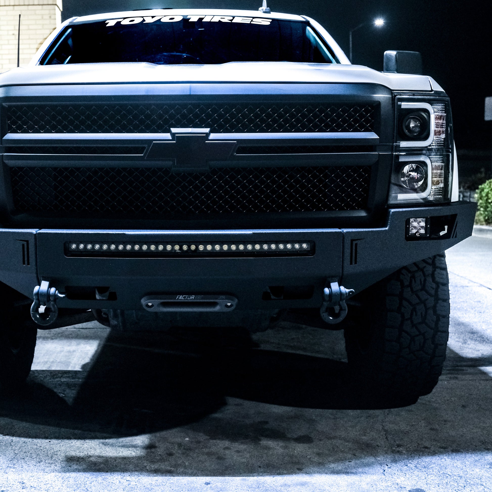 2014-2015 CHEVROLET SILVERADO 1500 OCTANE FRONT WINCH BUMPER Chassis Unlimited Inc. 