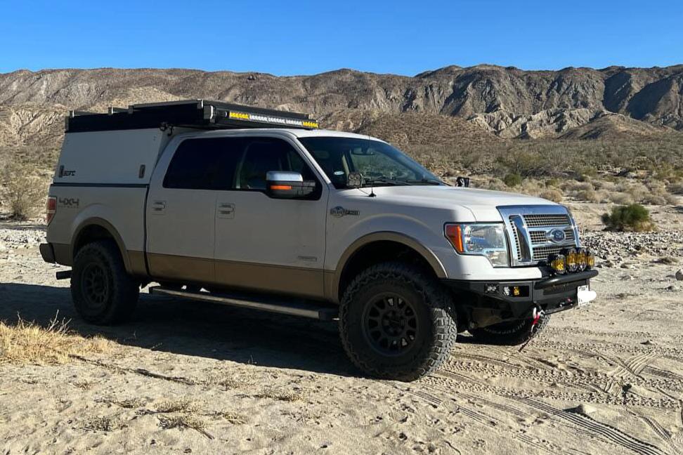 2004-2013 Ford F-150 with GFC Octane Winch Bumper  and Baja Designs Lights Chassis Unlimited