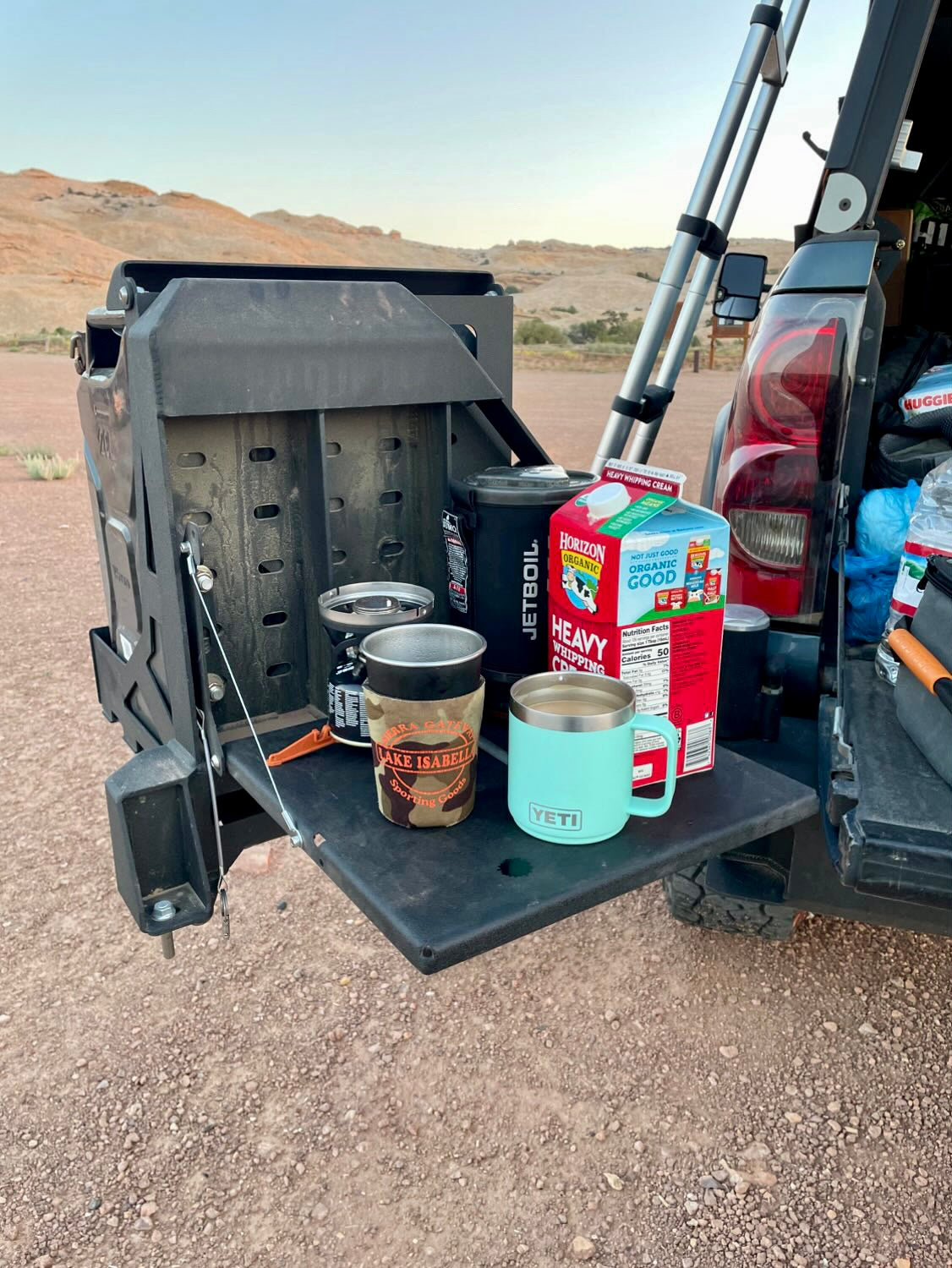 Fold Down Table - Fits Swing Out Bumpers 1500/2500/3500 – Baseline Overland