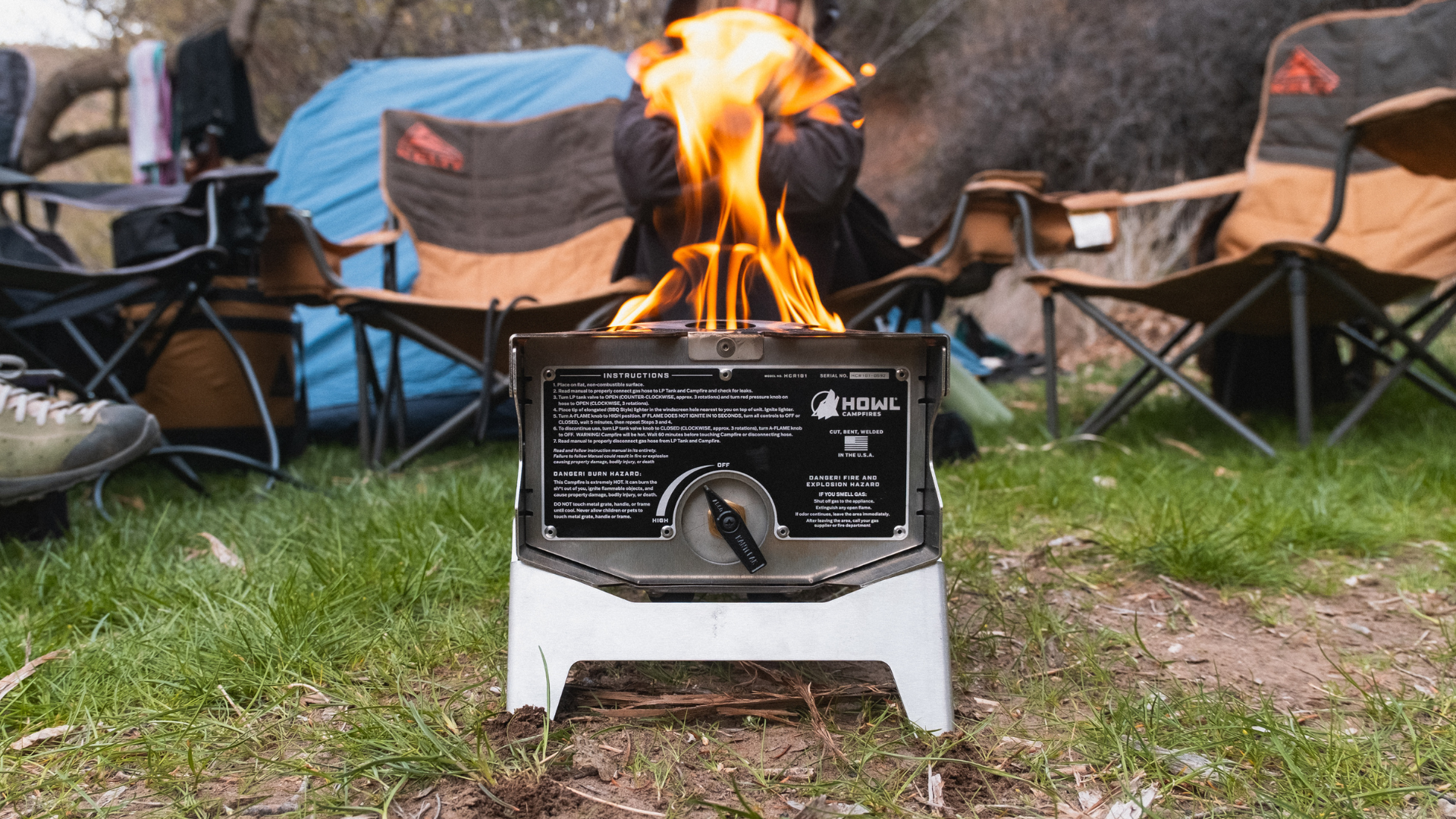 Howl R1 Propane Campfire Sherpa