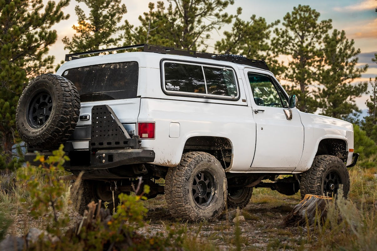 Chevy Square Body Rear 1973-1987 Chevy GMC Square Body Dual Swing Out Rear Bumper – Baseline ...