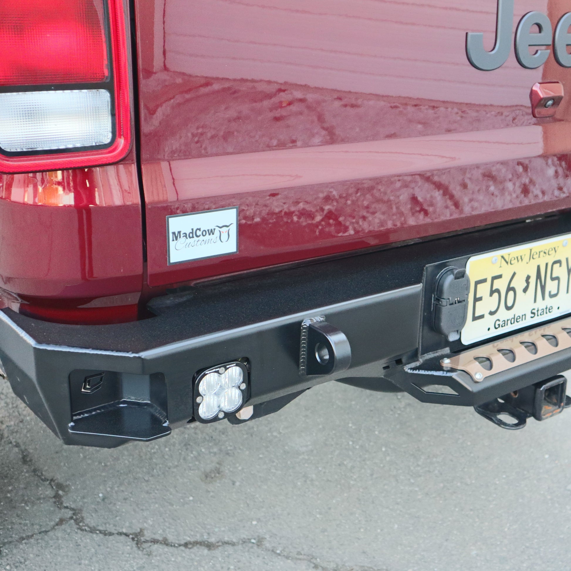 2020-2022 JEEP GLADIATOR OCTANE REAR BUMPER Chassis Unlimited Inc. 