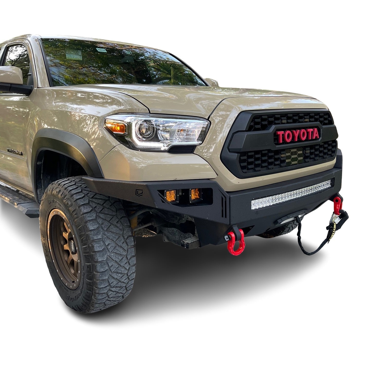 2016-2022 TOYOTA TACOMA OCTANE FRONT WINCH BUMPER Chassis Unlimited Inc. 