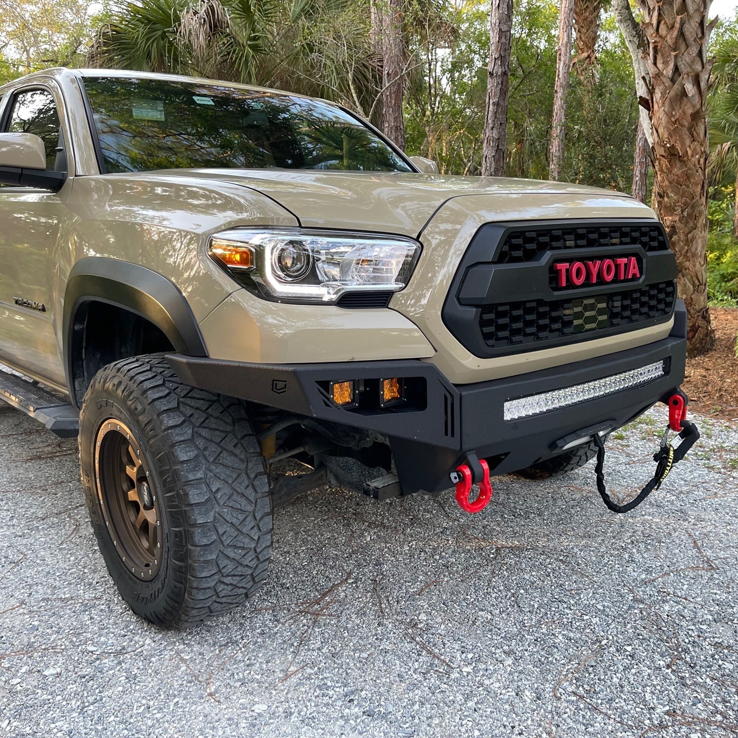 2016-2022 TOYOTA TACOMA OCTANE FRONT WINCH BUMPER Chassis Unlimited Inc. 