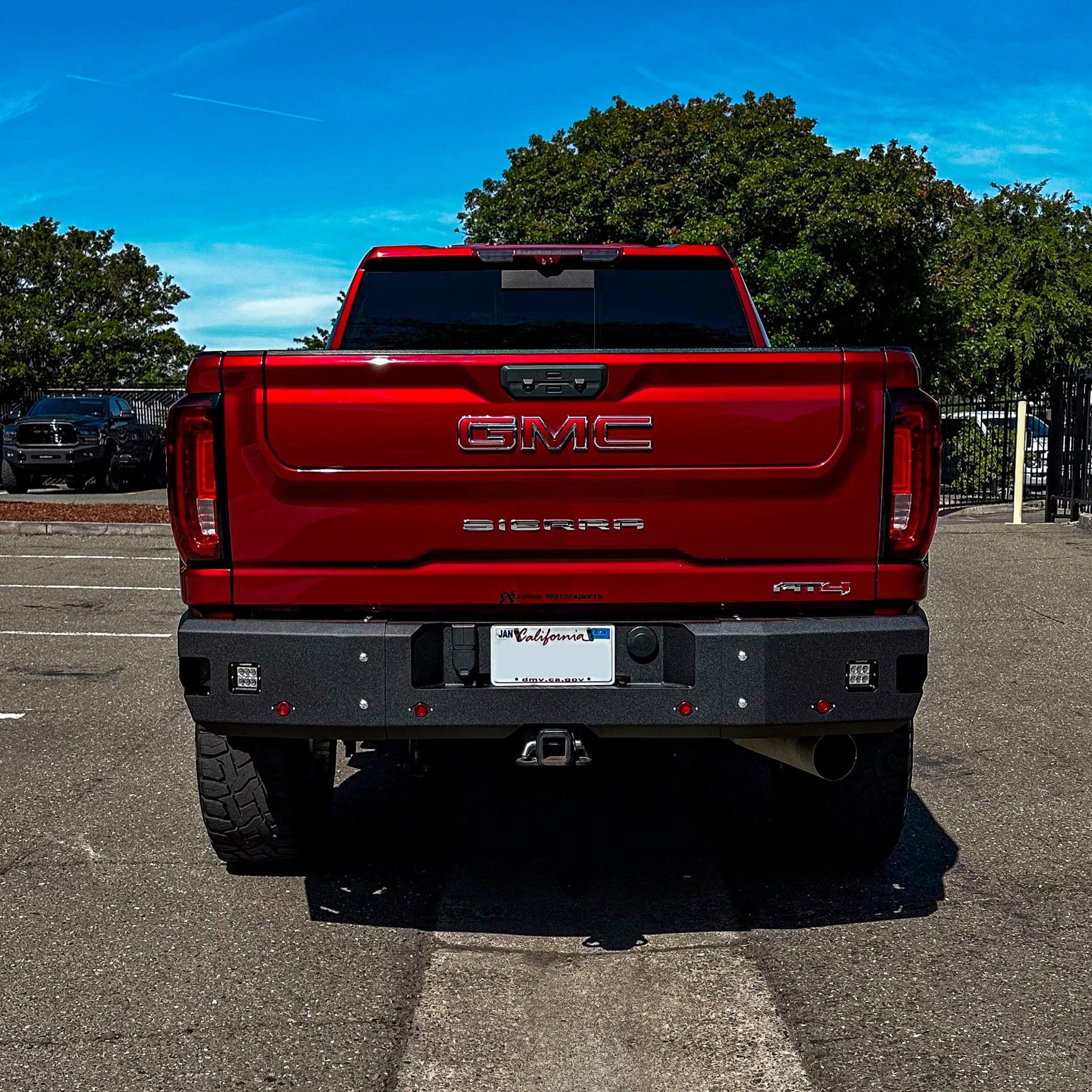 2020-2023 GMC SIERRA 2500/3500 FUEL SERIES REAR BUMPER Chassis Unlimited Inc. 