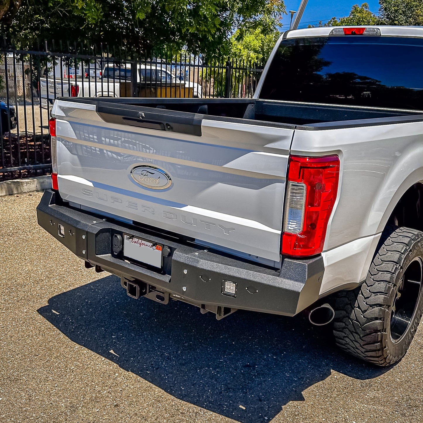 2017-2022 FORD SUPERDUTY F250/F350 FUEL SERIES REAR BUMPER Chassis Unlimited Inc. 